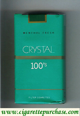 Crystal 100s Menthol Fresh cigarettes